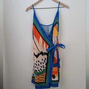 ❤️ Women's Wrap Tank Dress Size L